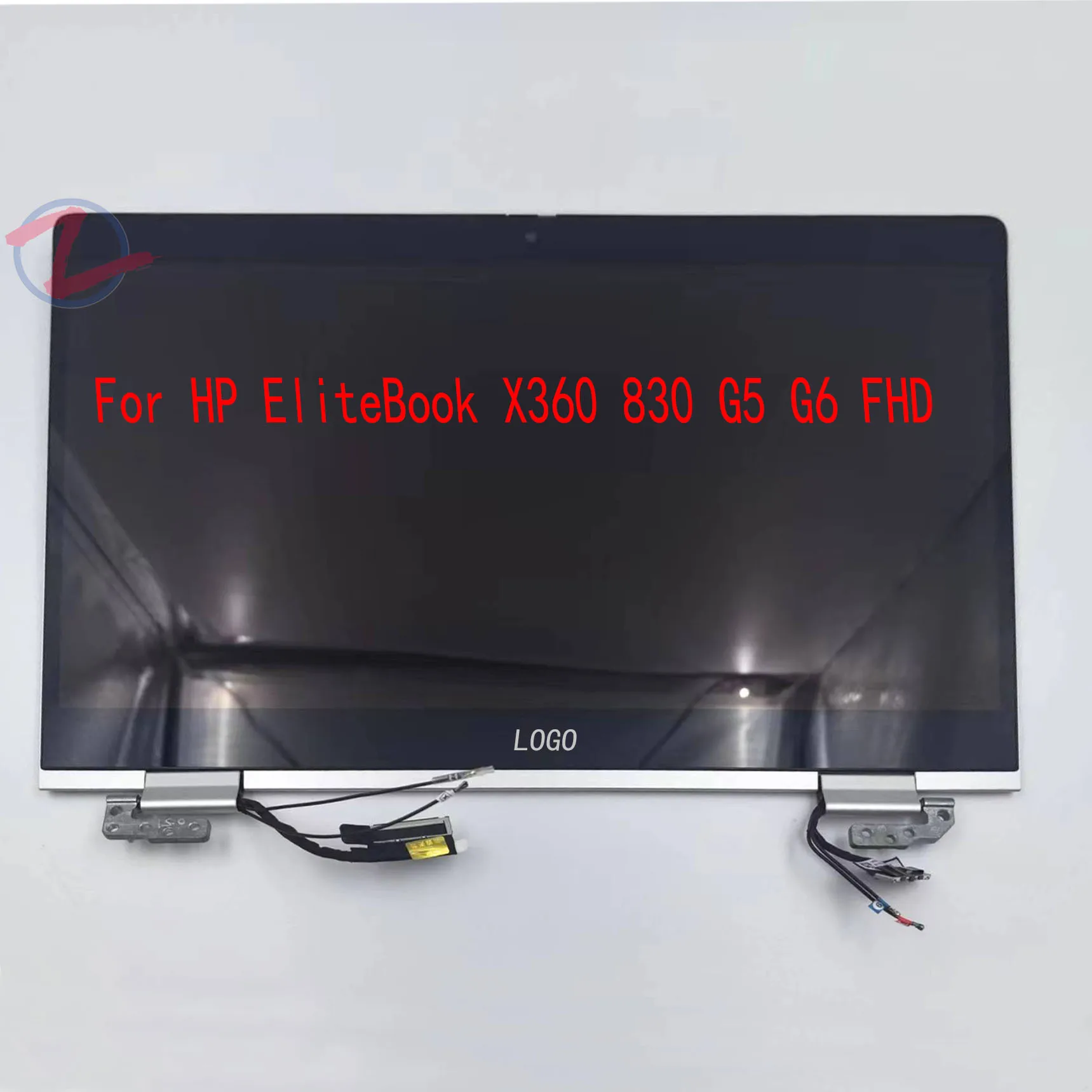 Imagem -02 - Tela Lcd para hp Elitebook Touch Screen Montagem Completa Metade Superior Fhd X360 830 g5 g6 133 Polegadas