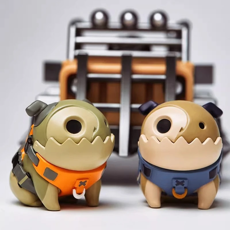 

Mr.Bone 4th Generation Camping Zombie Dog Sitting Pose Series Blind Box Anime Figure Mystery Box Model Surprise Gift Trendy Toys