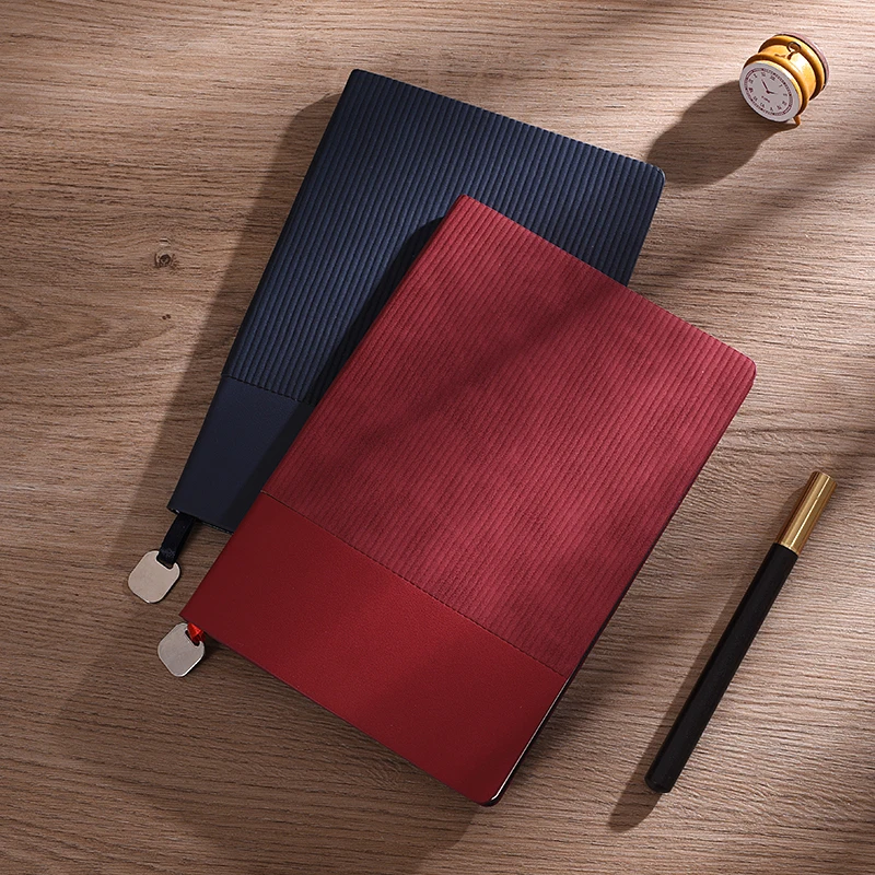 

2023 Vintage Journal Diary Soft Notebook A5 Leather Cover Office School Stationery Note Book Paper With line And Blank Pages