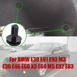 10x For BMW E30 E91 E93 M3 E36 E46 E60 X3 E60 M5 E32 E83 Car Trunk Lid Dash Battery Cover Shield Boot Lining Trim Clips Rivet