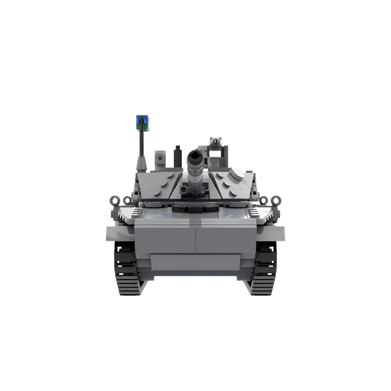 Tank Ringan Militer Rusia 2S25M MOC Blok Bangunan Kendaraan Lapis Baja Batu Bata Teknologi Tinggi Mainan Anak Laki-laki Puzzle Set Kolektor Mainan