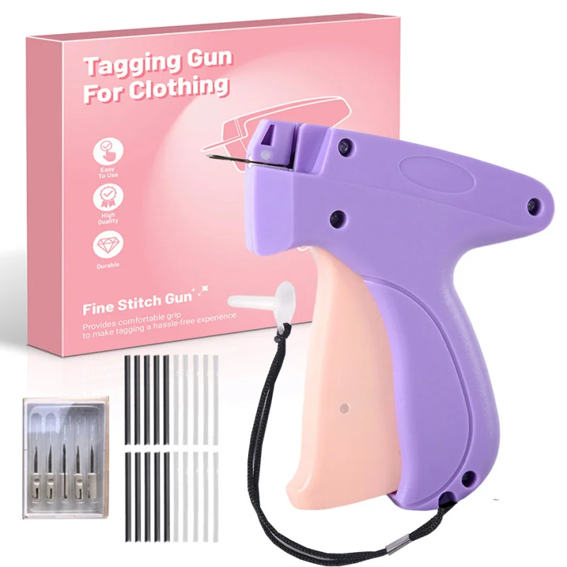 

Portable Clothing Label Gun Tagging Handheld Fast Fixing Tool Gule Needle for Garment Tag Gun