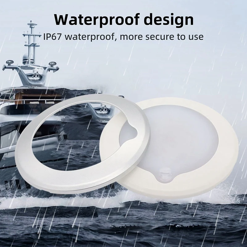 

Boat Dimmable LED Ceiling Light with Touch Dimmer Switch LightJAS