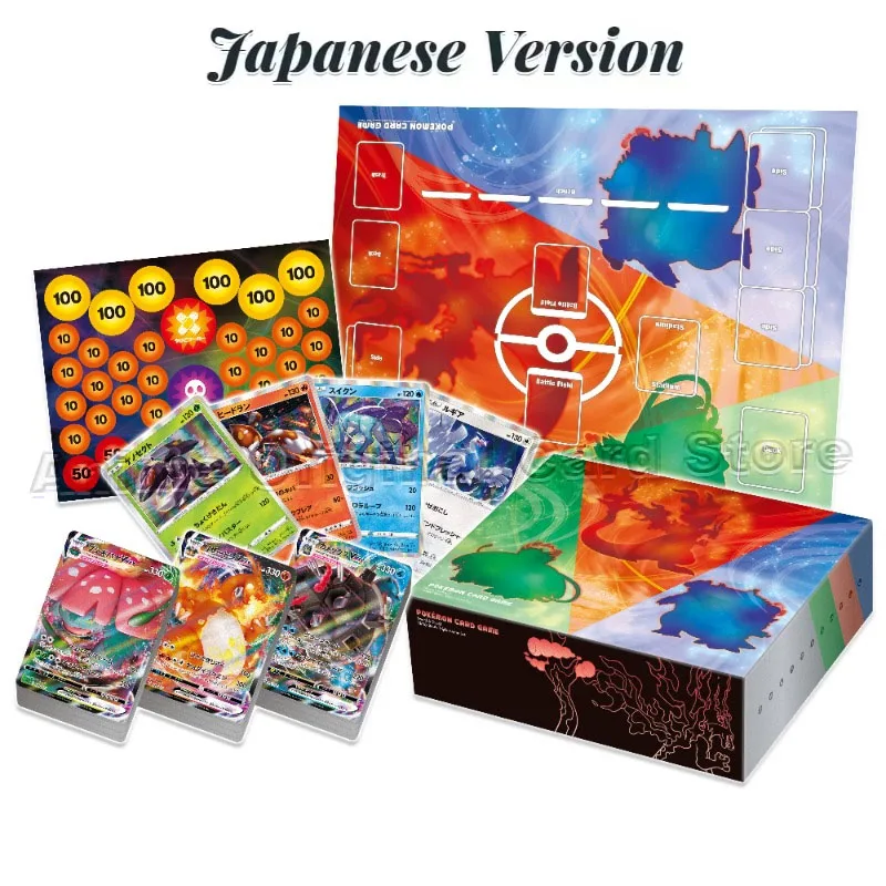 Japanse Echte Pokémon Kaart PTCG Sword Shield Charizard Blastoise Venusaur VMAX Geschenkdoos Kinderen Speelgoed Cadeau