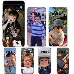 Phone Case For Google Pixel 9 8 8A 7 7A 6 Pro XL 6A 5G Black Soft Shockproof Back Cover TPU Shell Funny Hasbulla