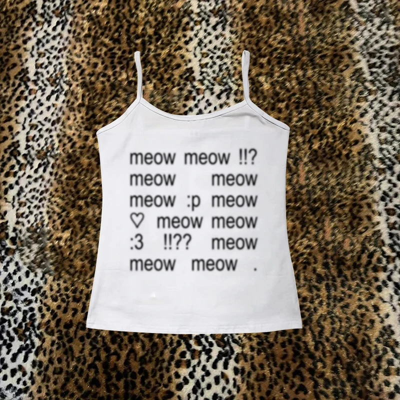 Letter Print 2000s Sexy Women's Tops Chic Cute Girl Vintage Streetwear Hip Hop Halter tops Women's Tops Tube top Rock Harajuku