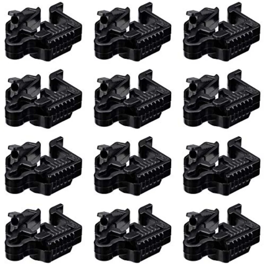 

12-Pack Low Voltage Landscape Wire Connector, Outdoor Light Cable Connectors for Pathway Lights/In-ground Lighting/Spotlight, U