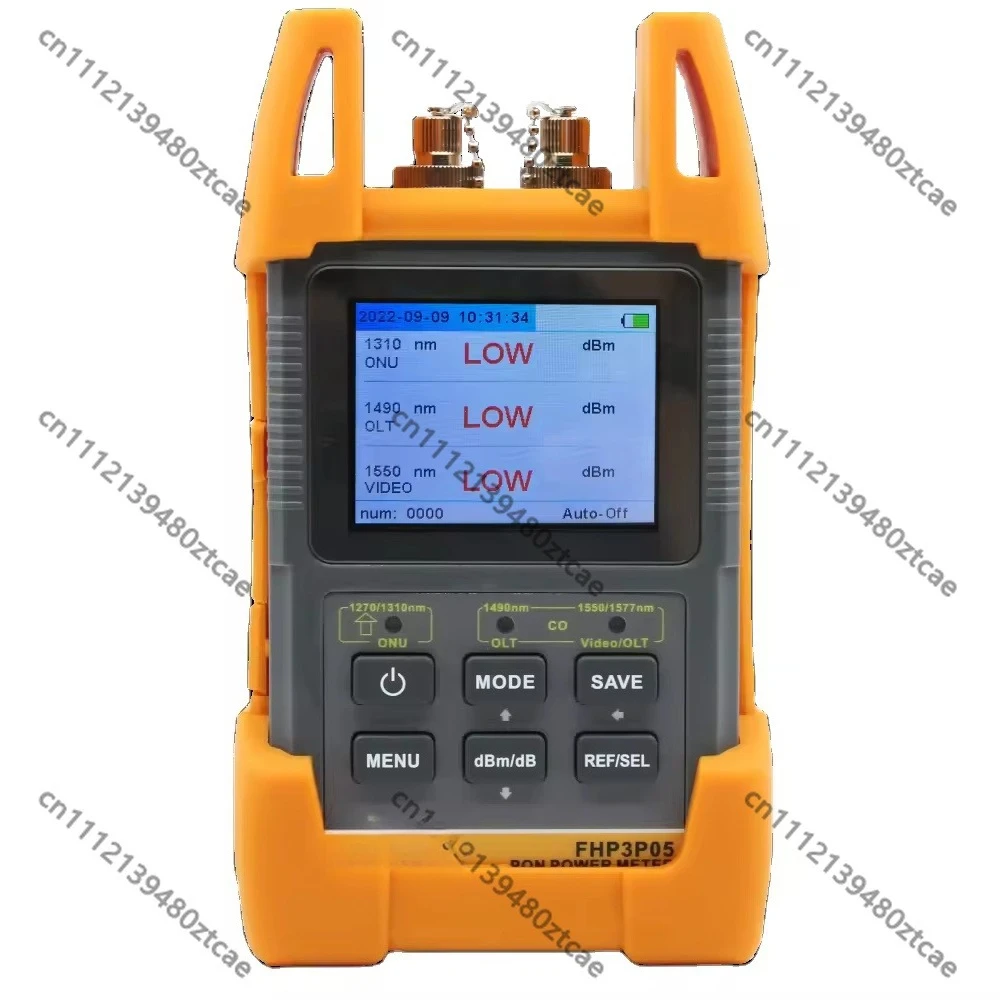 Multifunctional 10G PON Optical Testing Instrument OPM Power Detector Compatible  5 Test Wavelengths Fiber Network
