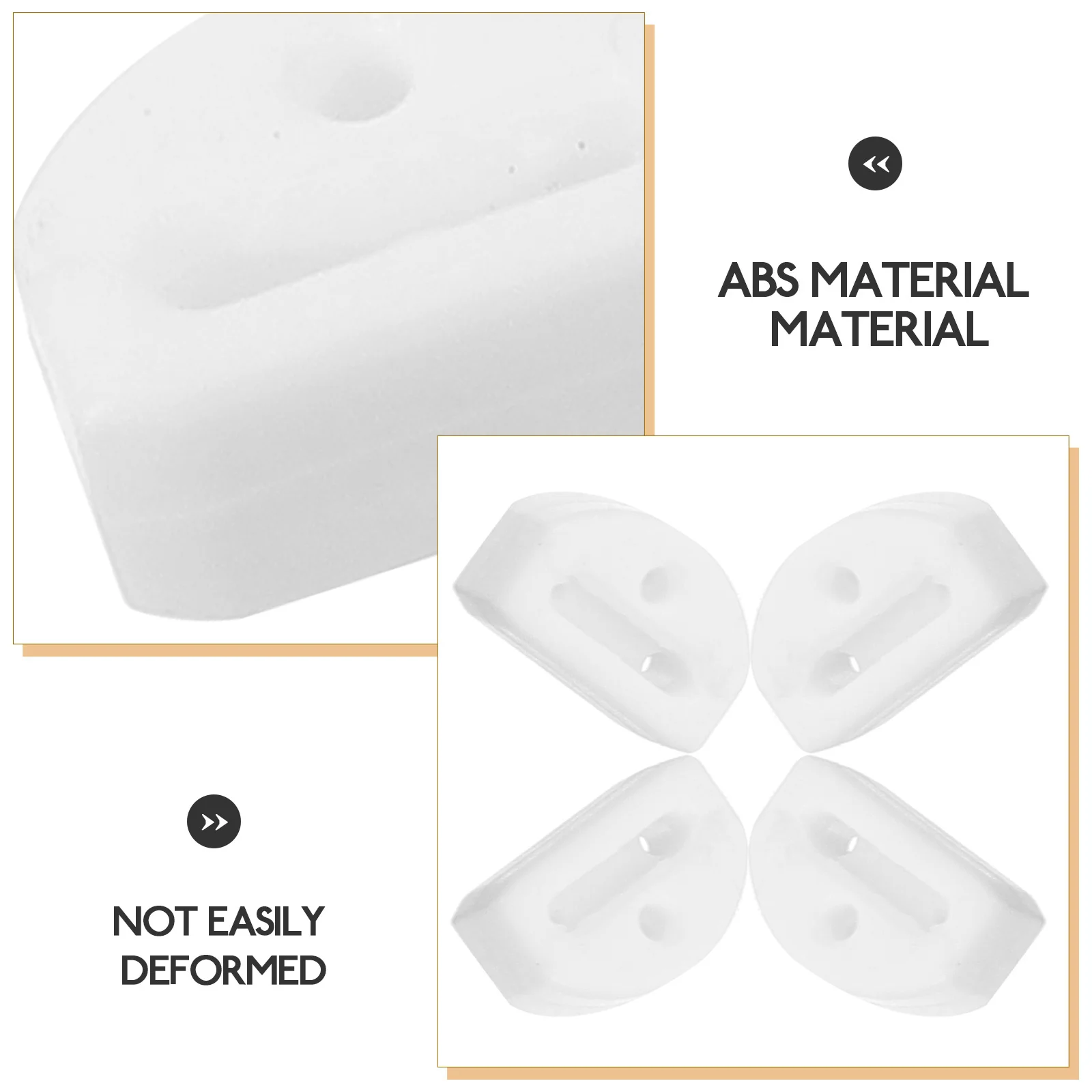

12Pcs Guitar String Plastic Retainer Durable Stable Press String Buckle for Electric Guitar Bass Professional Musical Instrument