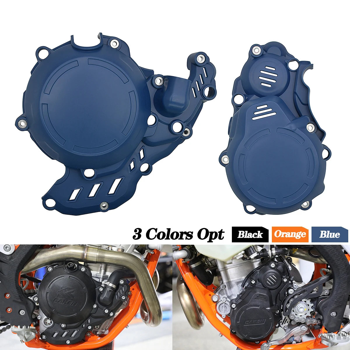 For KTM EXC-F 250 350 XCF-W FREERIDE 4T 2017-2022 For GAS GAS EC 250F 350F 2022 Motorcycle Clutch Protector Ignition Guard Cover