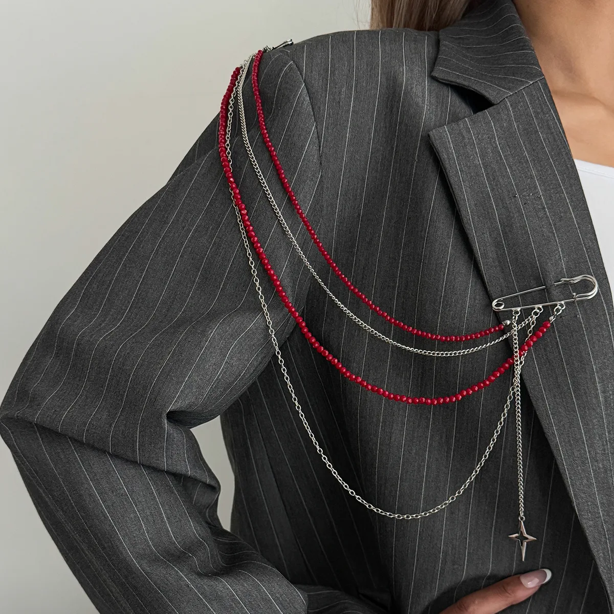 Ins Style Zwart Rode Kraaltjes - Women Jewelry Accessories For Black Dress recensie en prijs