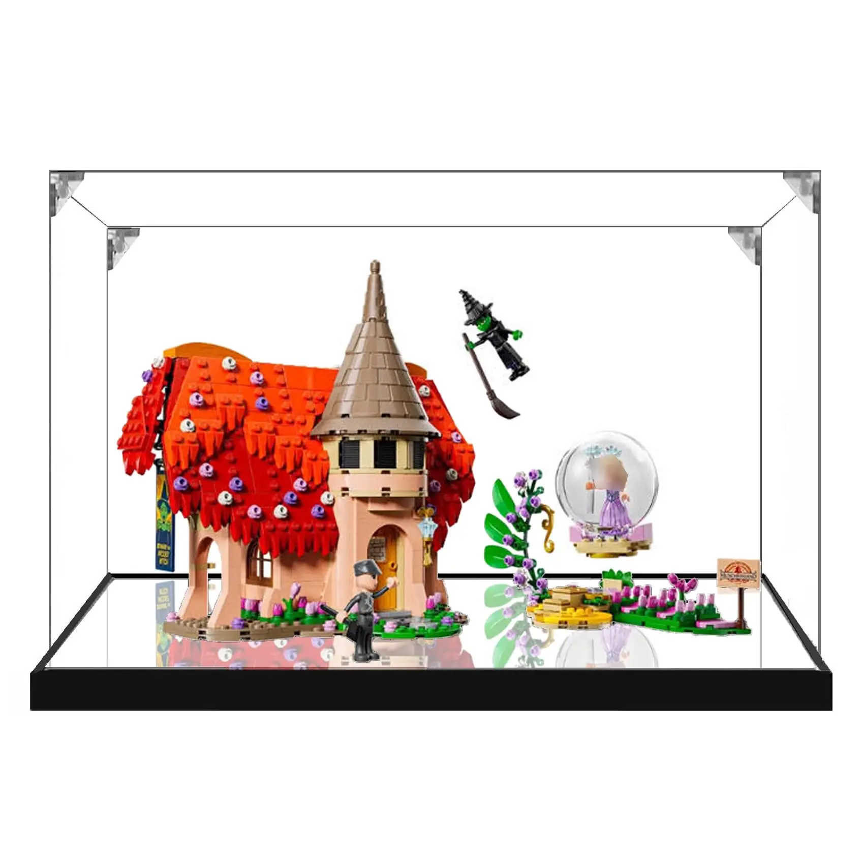 

Прозрачная акриловая витрина для модели Lego 75690 Visit to M Mangqi Gold Park, прозрачная витрина, витрина-модель в комплект не входит