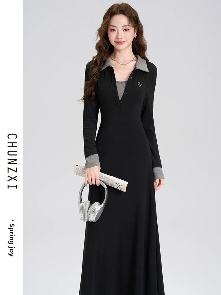 Spring Knitted Slim…