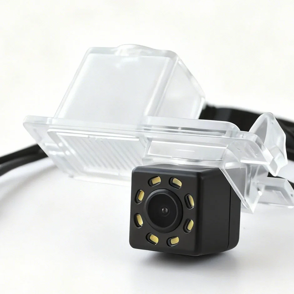 HD Rear View Backup Camera Reverse License Plate Light Parking Safety Fits SsangYong Korando Rexton Kyron ActYon Stavic Rodius..
