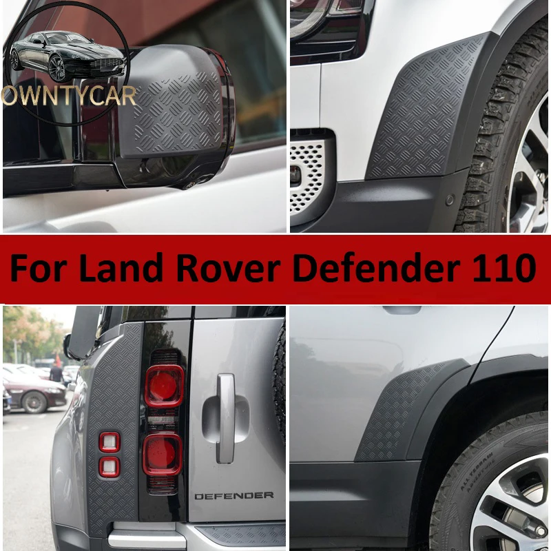 

ABS для Land Rover Defender 110 2020-2024 Φ передний задний бампер, боковая защита от царапин, Защитная панель
