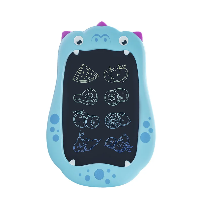 NEW Cartoon Dinosaur 8.5Inch LCD Writing Tablets Colorful Screen Drawing Pad Doodle Board Toy and Learning Tool Gift L45