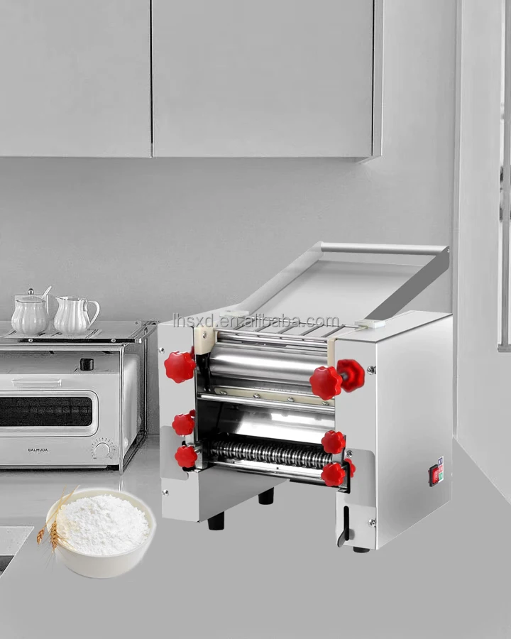 

Upgraded Commercial And Household Stainless Steel Noodle Pressing And Kneading Integrated Machine Dumpling Skin