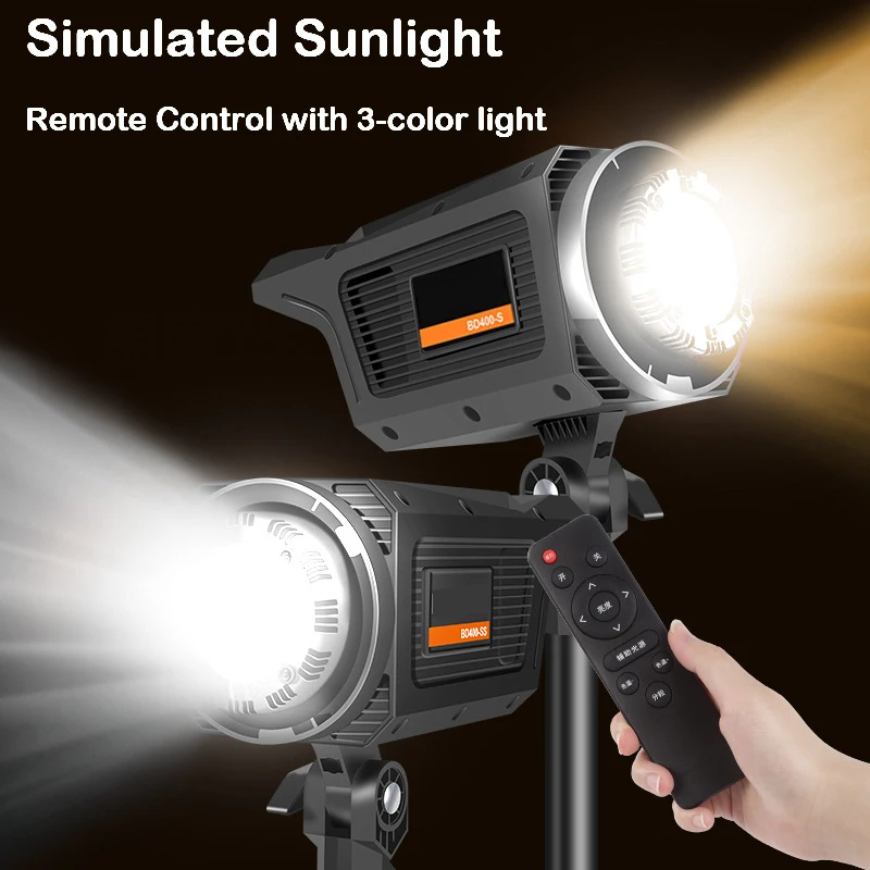 

Sun Lamp Dual Color Temperature COB Photography Light 220V 150W Professional LED Video Light Portable Remote Control Fill Light