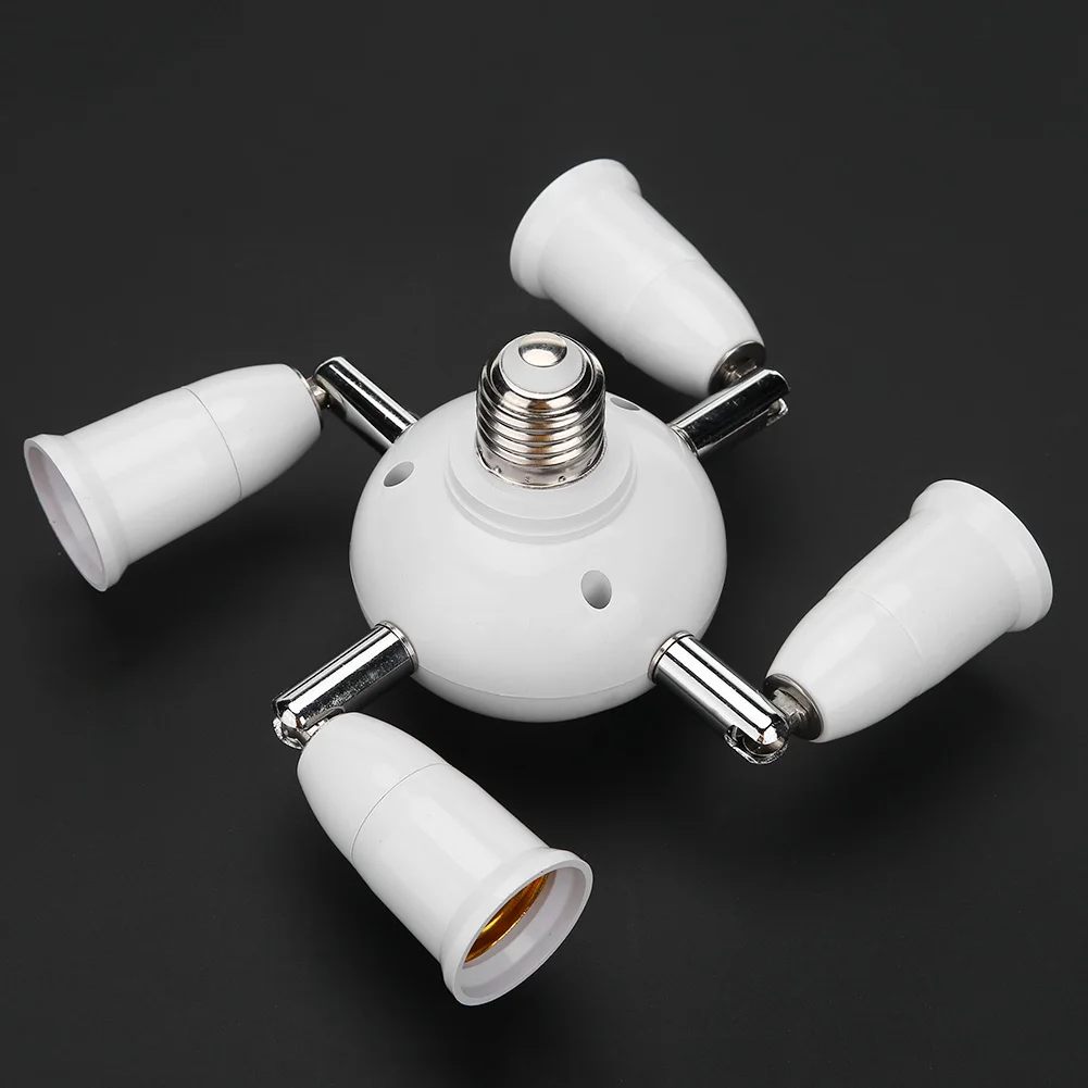 

E27 Led Lamp Base 5/7 Heads Lamp Base LED Light Bulb Holder Adapter Converter Socket Household Lighting Accessories