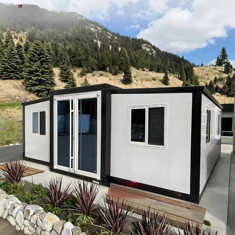 Crane Transportable Foldable Container House Lifting Points Design Crane Loading Unloading Prefab Home Multi Location Relocation