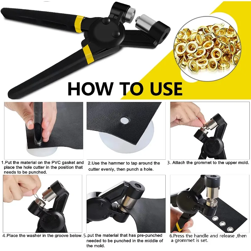 Adjustable Steel Snap Kit Multifunctional DIY Curtain Mounting Pliers Fashion Design Hot Sale Snap