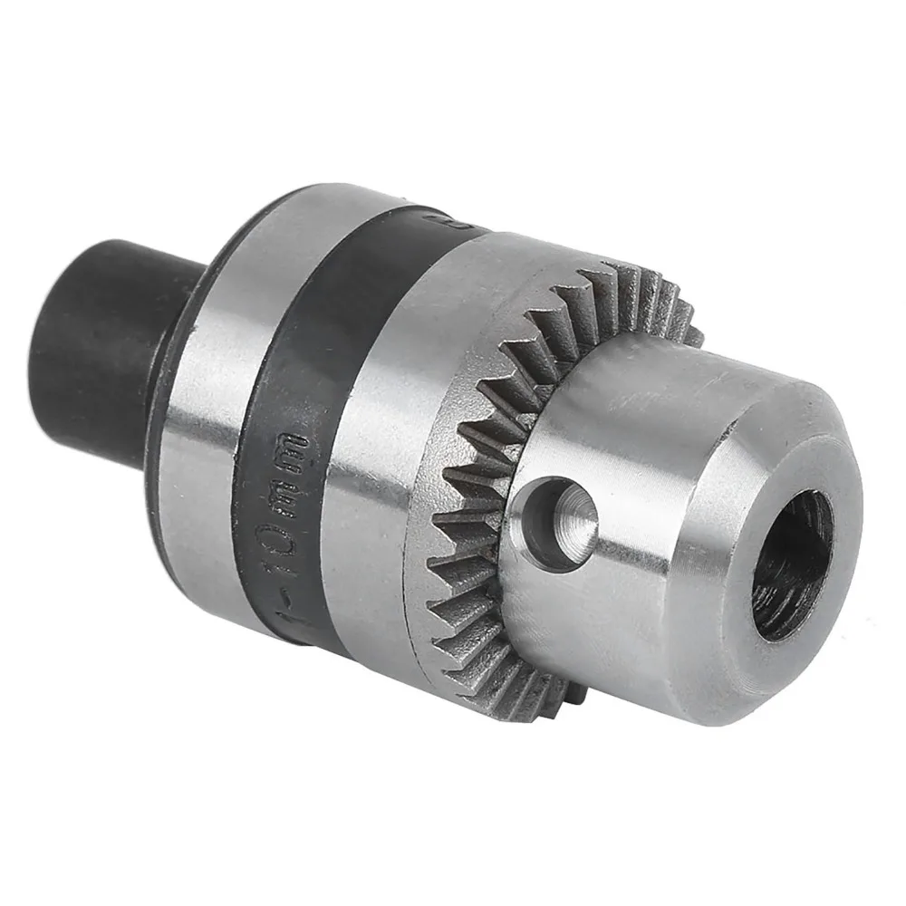 

3 Jaw Clip 3 Jaw Drill Chuck 8mm Fixed Hole 0.1 to 0.4in Capacity Drill Chuck 8mm Fixing Hole Key Type