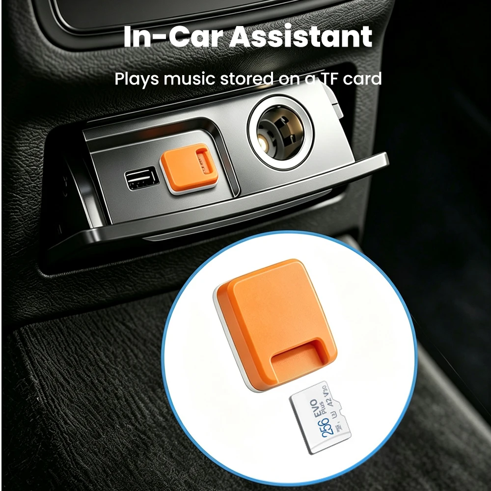 Type C3.0 Card Reader Car-Mounted Mini TF Card Reader for Mobile Phones, Tablets, Sports Cameras, DSLRs TF Memory Cards