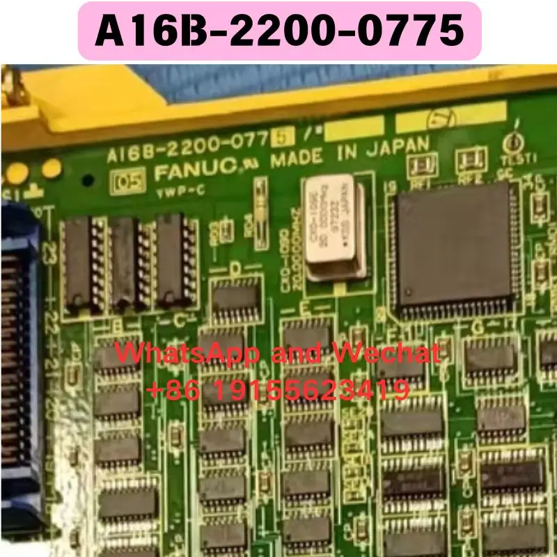 تستخدم A16B-2200-0775 لوحة بطاقة المحور اختبار وظيفي موافق التسليم السريع