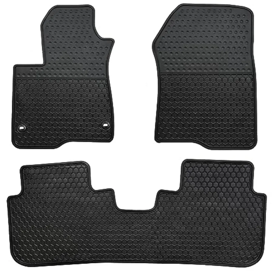 

Car Rubber Floor Mat for Honda CR-V 2023 2024 2025 2026 CRV Included Hybrid Custom Fit Auto Mats Liner All Weather Protection H