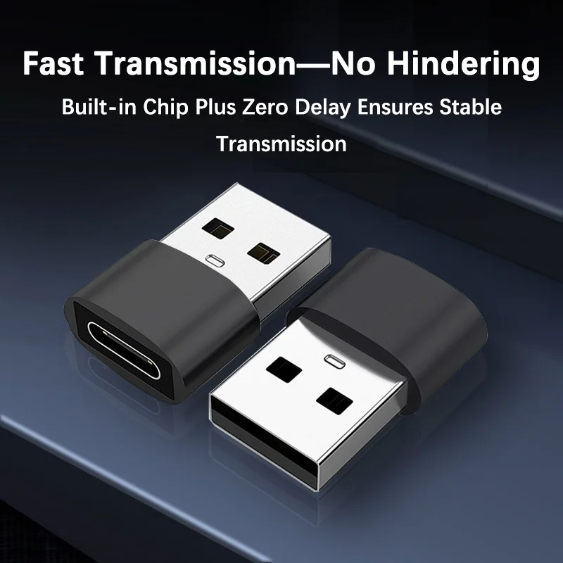 10A OTG USB Type C Female To USB A Male Adapter 240W Converter Adaptador For Xiaomi 13 12 Pro Samsung S23 Iphone 14 Oneplus 9