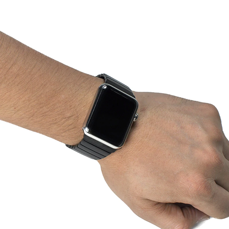 Butterfly Link Bracelet for Apple Watch Band 44mm 40mm 45mm 41mm 42mm Man Stainless Steel Metal Strap IWatch Series 7 6 SE 5 4 3