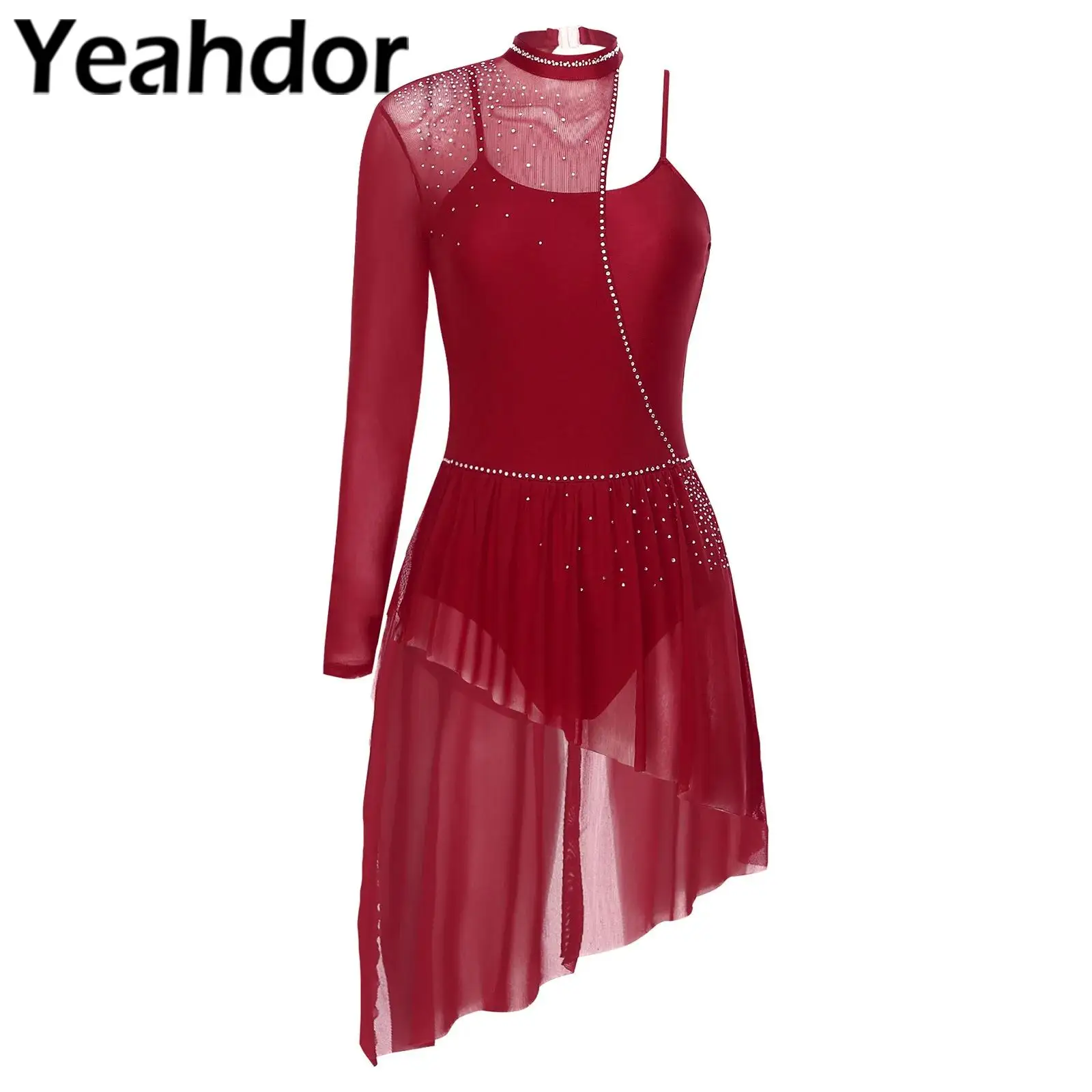 vestido-de-danca-lirica-de-bale-feminino-mangas-compridas-ginastica-collant-bainha-irregular-vestido-de-patinacao-no-gelo-desempenho-bailarina-traje