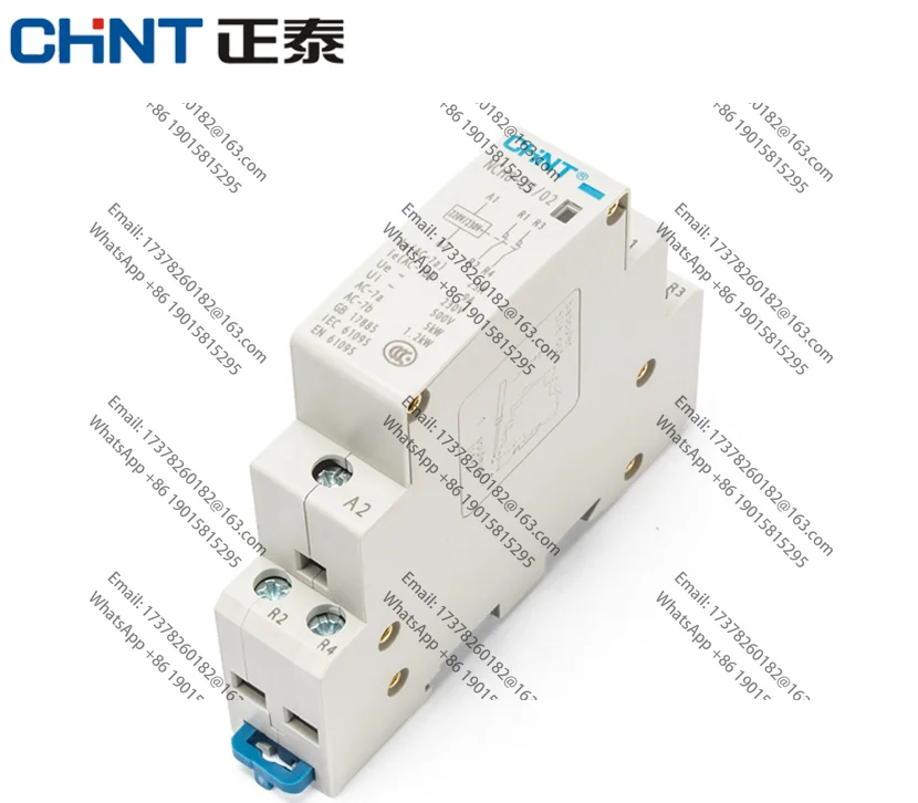 CHNT CHINT-Contactor doméstico Modular NCH8-25/20، 220 فولت، 230 فولت، تيار متردد، 25 أمبير، 1NO، 1NC، 2NO، 2NC سعر 5 قطع