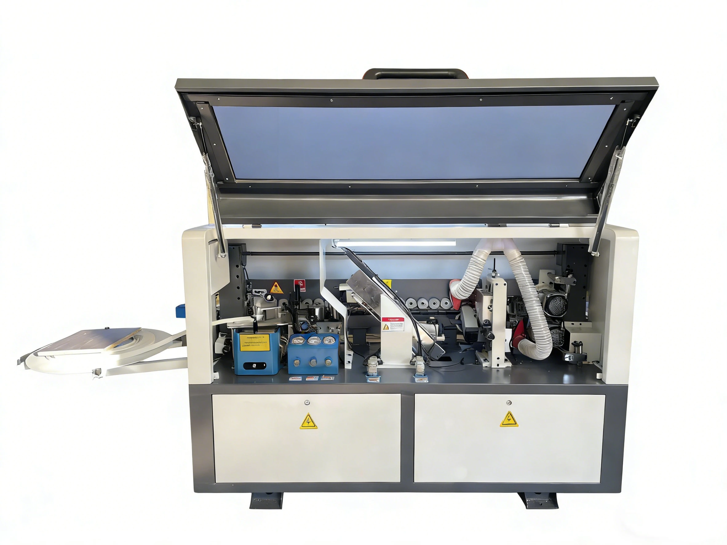 High Efficiency 4 Stages CNC Edge Banding Machine for ABS Melamine Cabinet Drawer Making Furniture Edge Banding Tape Machine