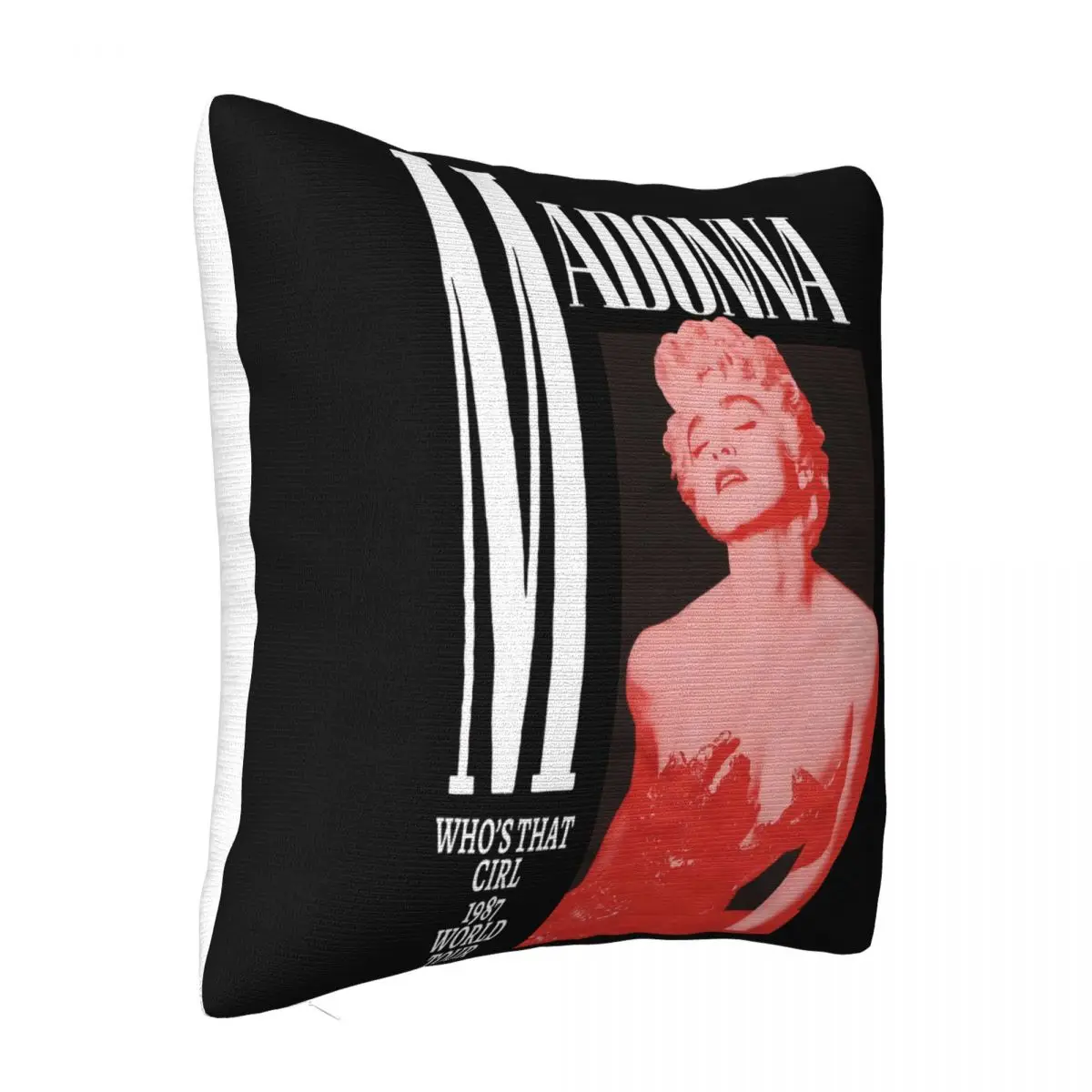 Vtg 1987 Madonna Who S Thattour Reprint Size S To 2Xl New Arrival Personality Unisex Womens Pillow Case