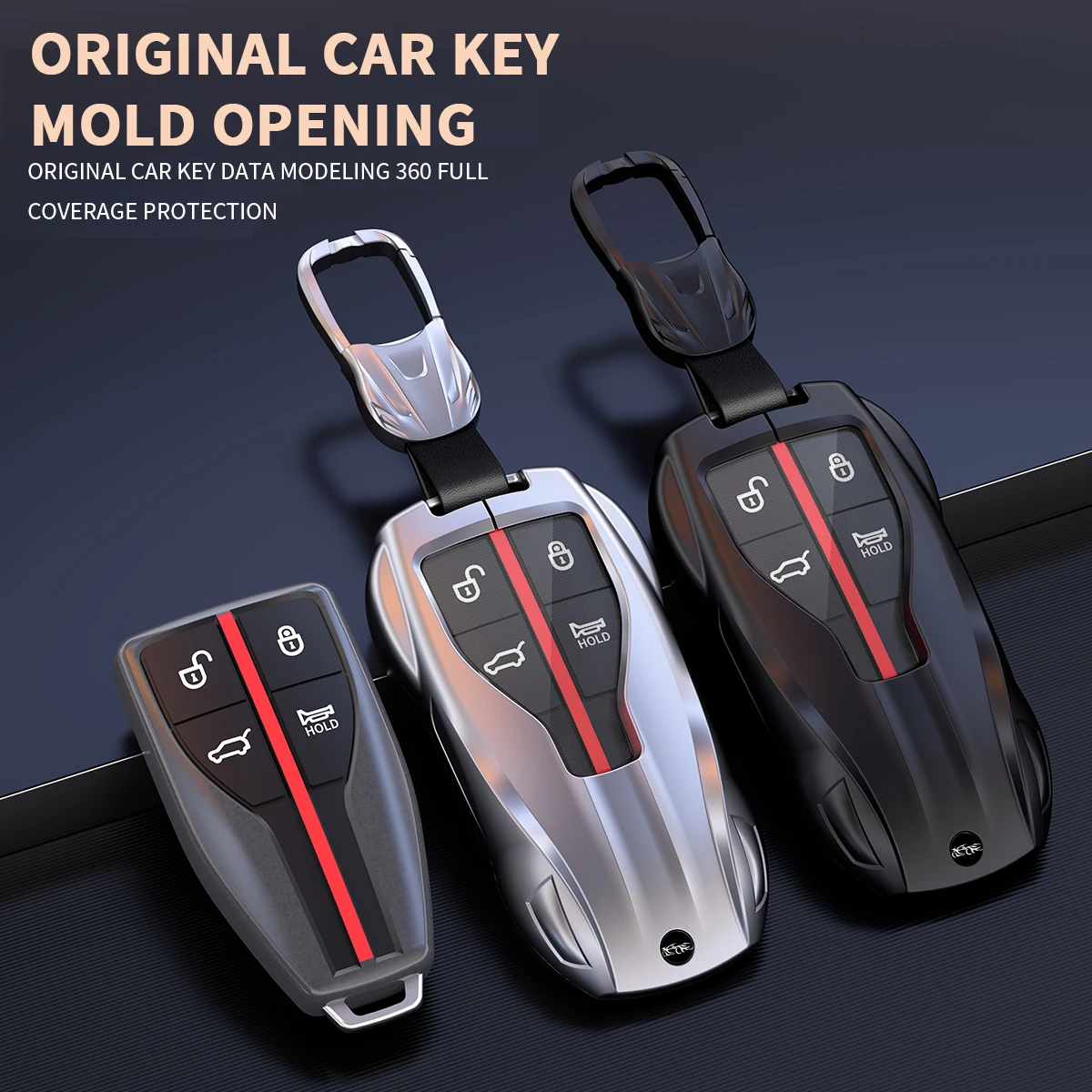 

Zinc Alloy Car Remote Smart Key Cover Case Shell For Hongqi H5 H9 HS5 HS7 H7 L5 HS3 L9 E-HS9 Key Shell Keychain Car Accessories