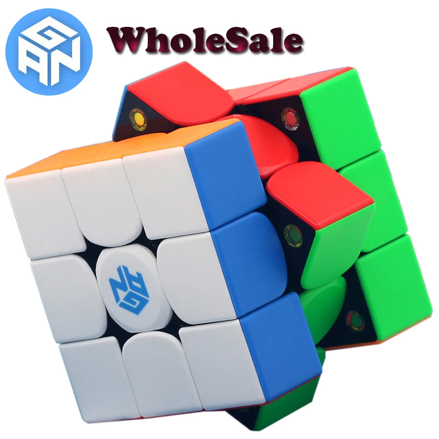 

GAN Cubes 3x3x3 WholeSale 3x3x3 356M Lite Edition GANCUBE 356 M Magnetic 3x3 Standard GES Professional Speed Magnet Cubo Magicos