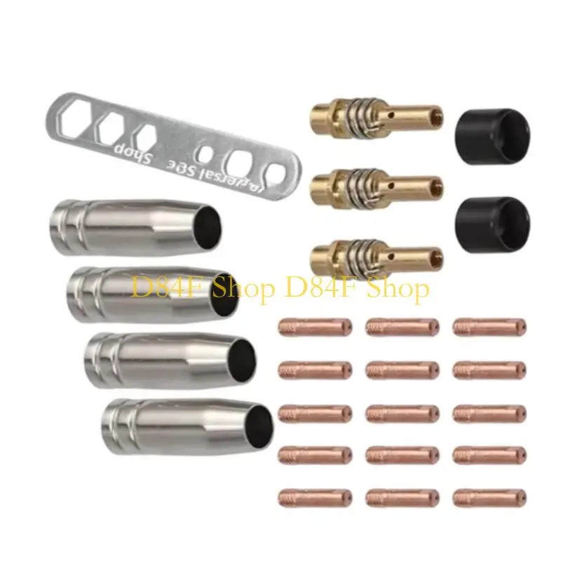 D84F Strong Welding Nozzle and Contact Tip Assembly Upgraded Warm Distribution Metal Factors