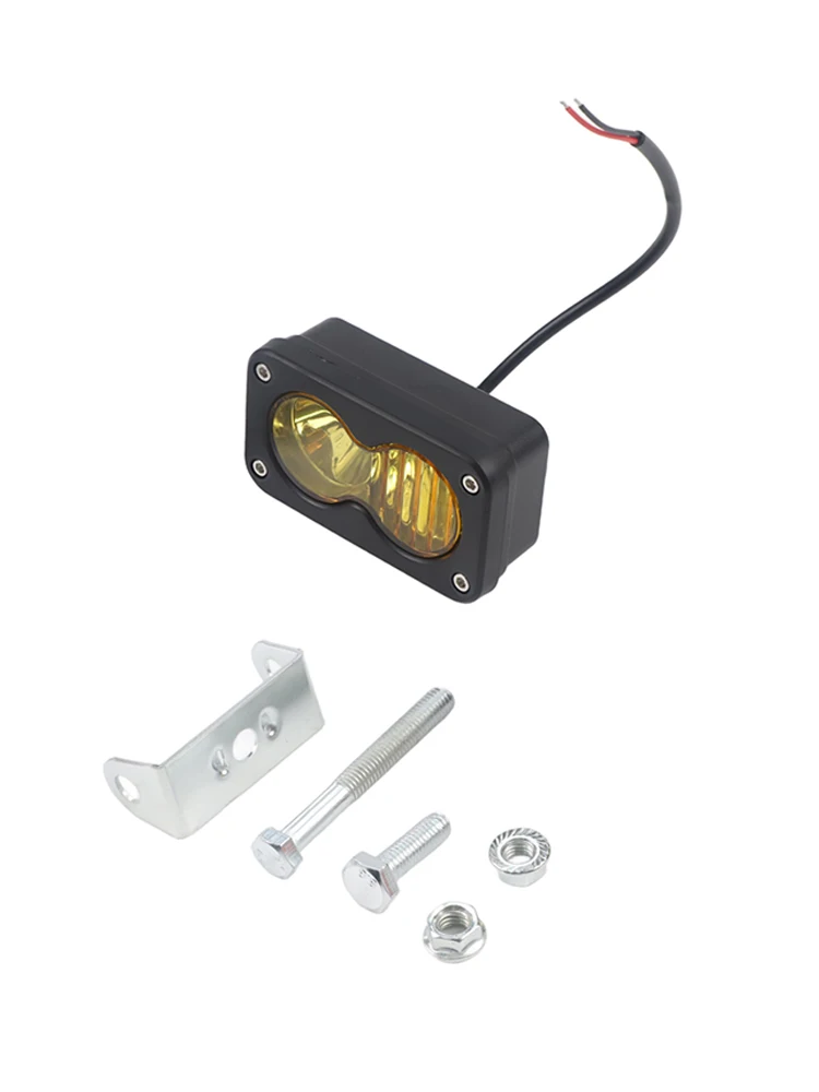 Outdoor Adventures Headlight Car Accessories IP67 Waterproof Square Design Wide-Angle Lighting 2000 Lumens Brightness