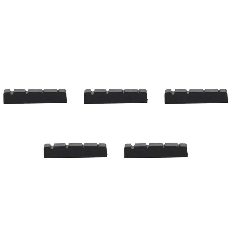 5X Black XL 4-Str Slot Bass Nut PT-1200-00