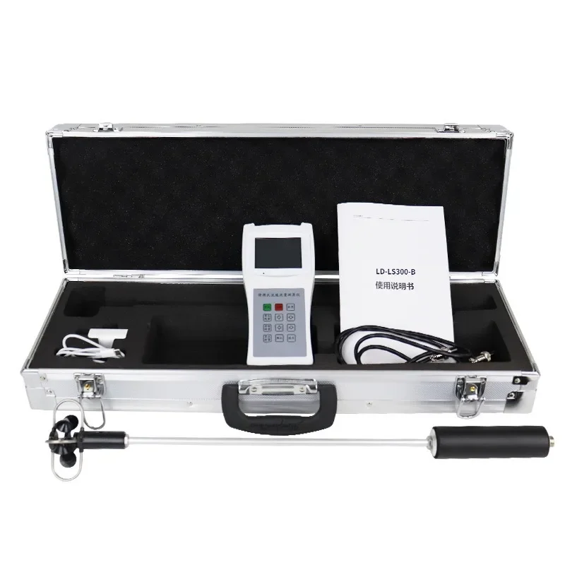 Portable flow meter, water flow velocity meter, handheld flow velocity meter