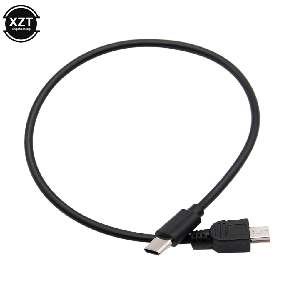 Micro USB Male to Micro USB Male 5-контактный преобразователь OTG-адаптер Кабель для передачи данных для клавиатур, планшетов MacBook pro Цифровая камера MP3