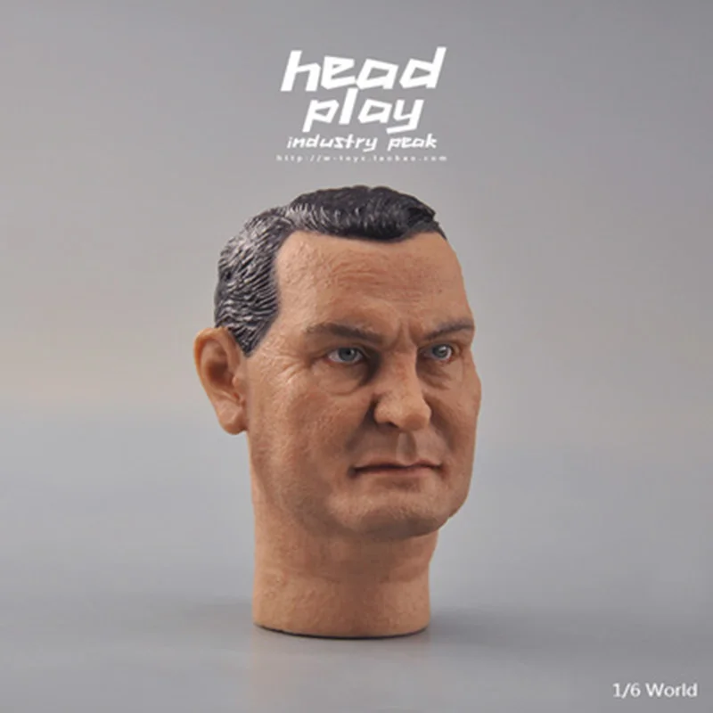 1/6 Asian Europe and America WWⅡ Star Military Head Scuplpt Koepe Tom Hanks Roger Hull Moore for 12 inches Male Action Figure