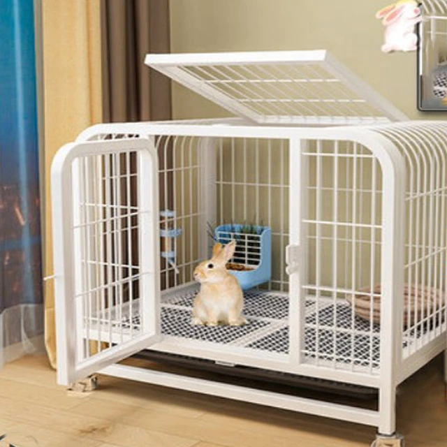 C700 Assembled Rabbit Cages Pets indoor Bunny Anti Chew Mat House Bed Nests for Small Animal home Rabbit Accessories AliExpress 15