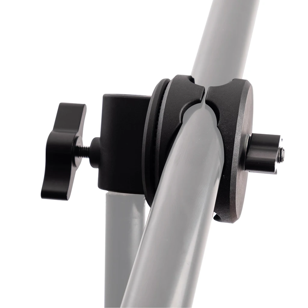 Schwenkbarer Kopf, Griffhalter, Halterung für Fotostudio, Verlängerung, Auslegerarm, Reflektor, Armstütze, Radklemme, Stecker, Fotografie-Stange – Detail 8