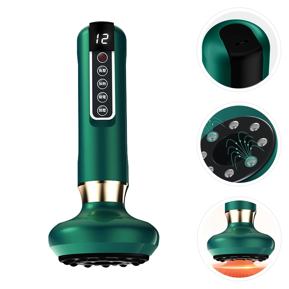 

Wireless Meridian Abs Body Massage Tool Electric Scraping Device Cupping Therapy Instrument Guasha Treatment Equipment