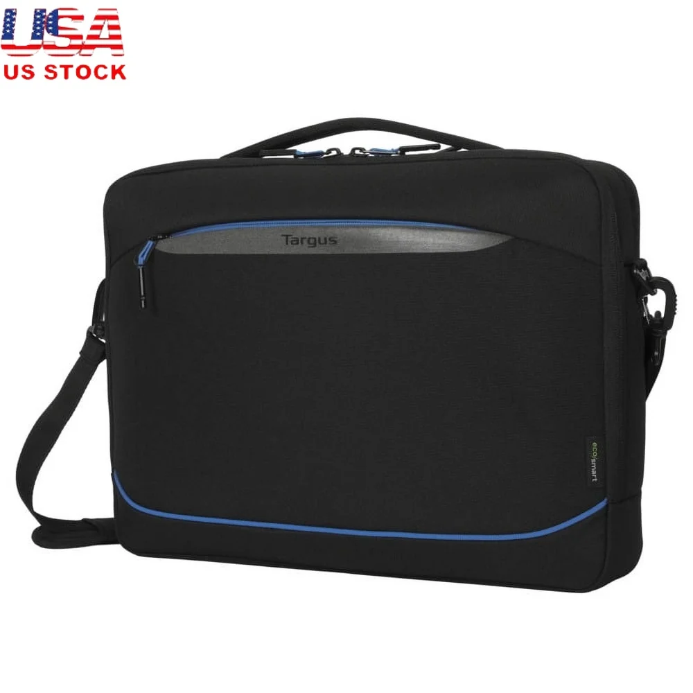 Custodia da trasporto EcoSmart Borsa a tracolla per laptop da 15-16 pollici con tracolla ergonomica Protezione SafePort Materiali riciclici da viaggio