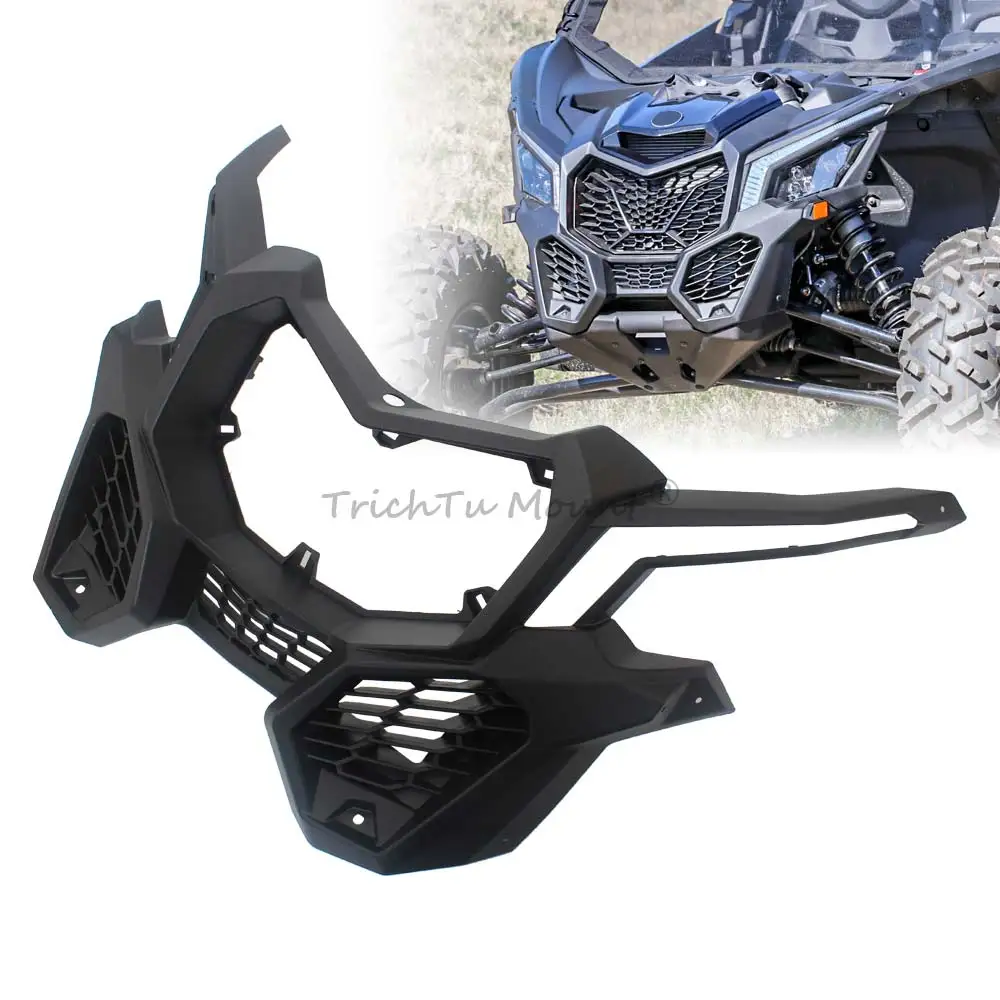

For Can-Am Maverick X3 Max Turbo DS R 1000R Traxter HD8 HD10 2017-2024 Replaces For #705009508 UTV Accessories Front Facia