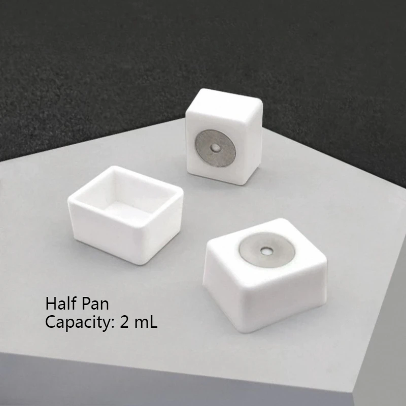 نصف مقلاة محمولة / مقلاة كاملة مقالي ألوان مائية مغناطيسية 2 مل / 3.5 مل مناسبة لأدوات الرسم المعدنية واللوازم الفنية.