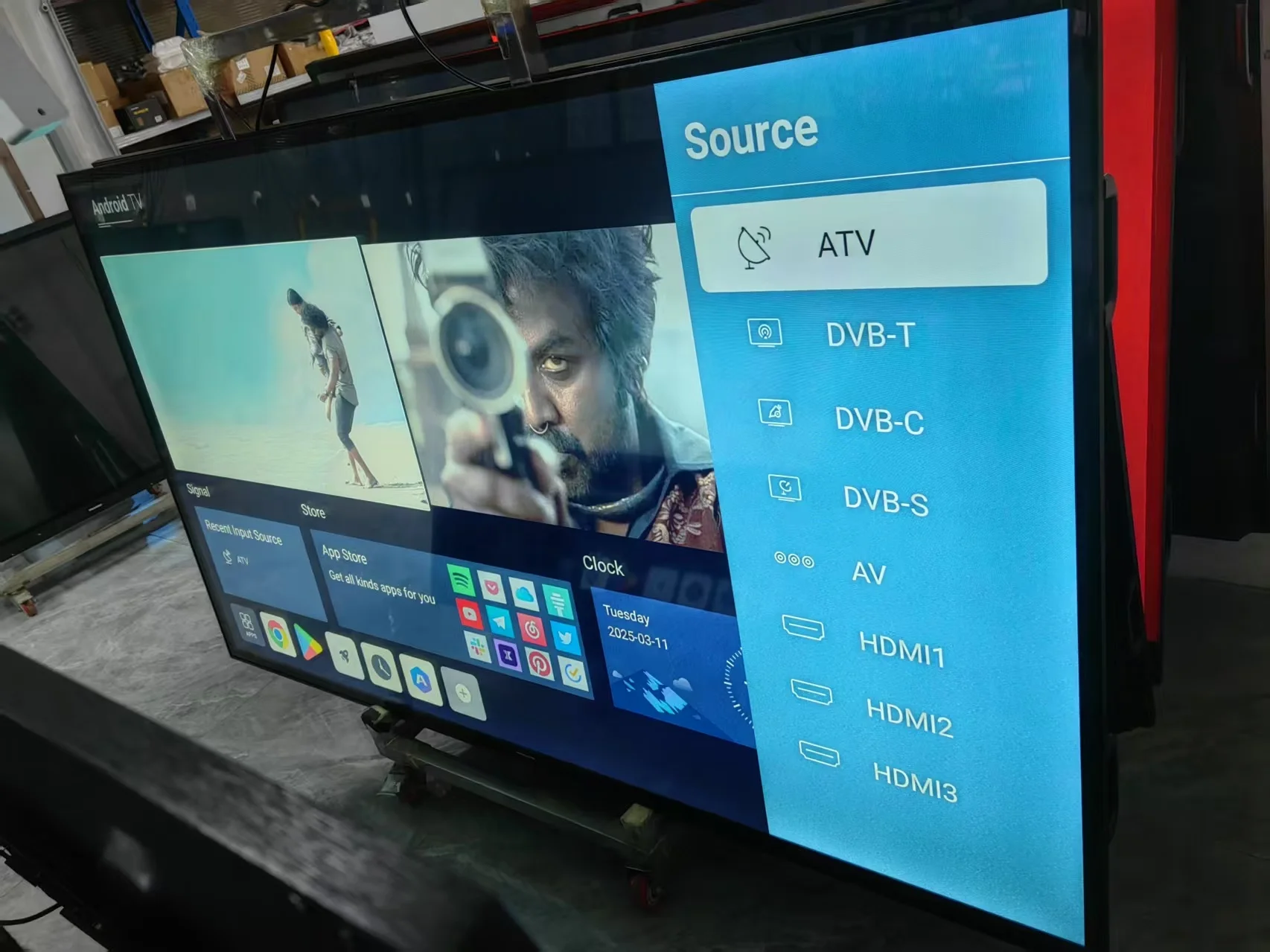 تلفزيون أندرويد الذكي الممتاز مقاس 70 بوصة 2025 - 4K UHD HDR LED مع WiFi Bluetooth (دعم YouTube/Netflix، Dolby Audio)